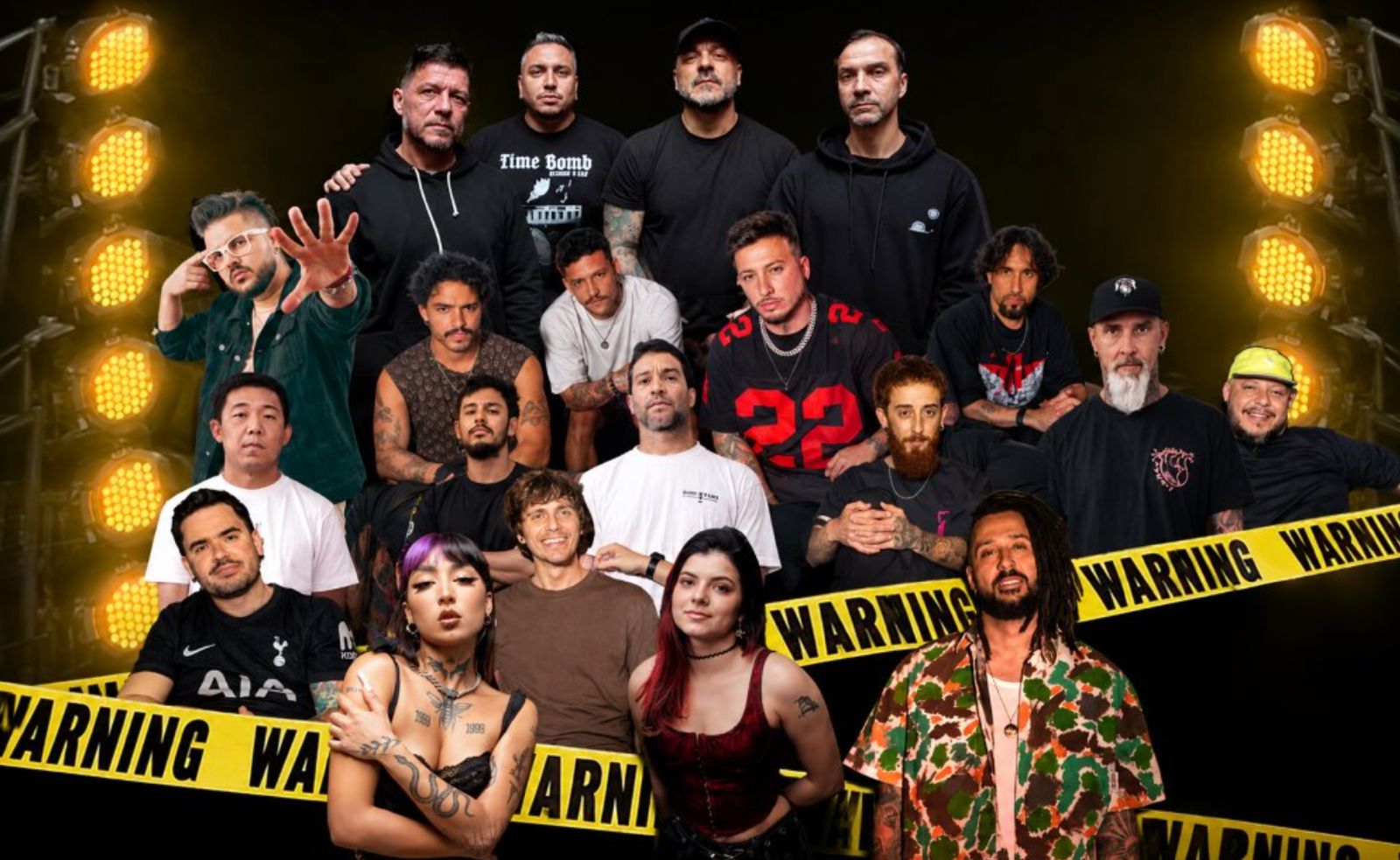 Dead Fish, Pe Lanza, HEVO84, Hateen e Replace estrelam primeiras edições da Festa Retrô 2Mil